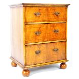 18TH CENTURY QUEEN ANNE STYLE WALNUT CHEST OF DRAWERS