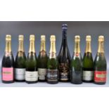 COLLECTION OF ASSORTED FRENCH CHAMPAGNE