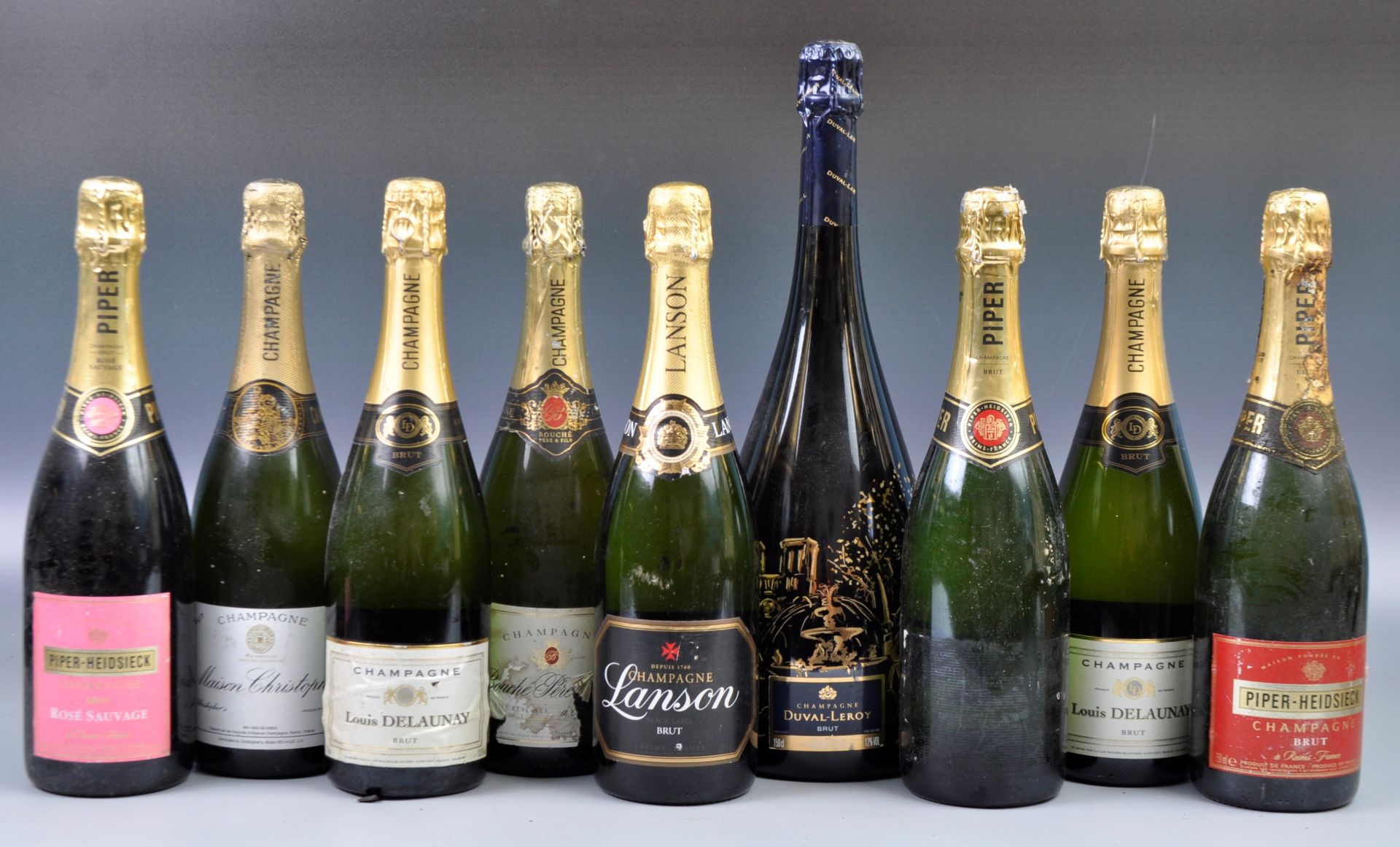 COLLECTION OF ASSORTED FRENCH CHAMPAGNE