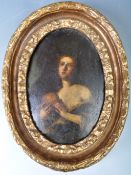 RARE 17TH CNTURY ITALIAN OIL OF PENITINET MARY MAGDALENE