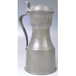 RARE LIBERTY AND CO SCOTTISH TUDRIC PEWTER TAPPIT HEN TANKARD