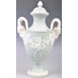 19TH CENTURY ENGLISH ANTIQUE URN & COVER IN THE MANNER OF FLAXMAN FOR WEDGWOOD