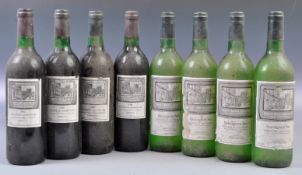 COLLECTION OF 8X BOTTLES OF BERRY BROS VINTAGE FRENCH WINE