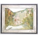 AFTER JH FRAGONARD - THESWING - IVORY PANEL PAINTING