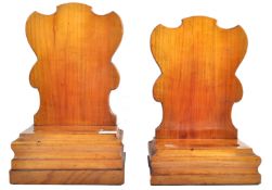PAIR OF LATE 18TH CENTURY GEORGIAN ANTIQUE SATINWOOD FRAME STANDS