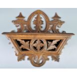 19TH CENTURY BLACK FOREST HAND CARVED CANDLE BOX