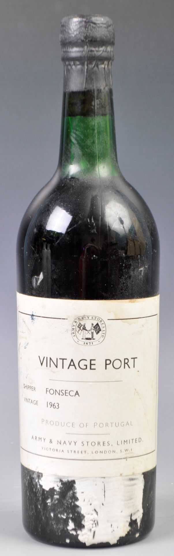 VINTAGE BOTTLE OF 1963 FONSECA PORT