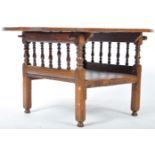 SUPERB 18TH CENTURY ENGLISH ANTIQUE OAK MONKS BENCH