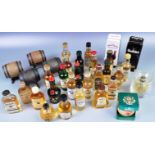 MIXED GROUP OF 30+ SCOTCH WHISKY MINIATURES MOSTLY 5CL