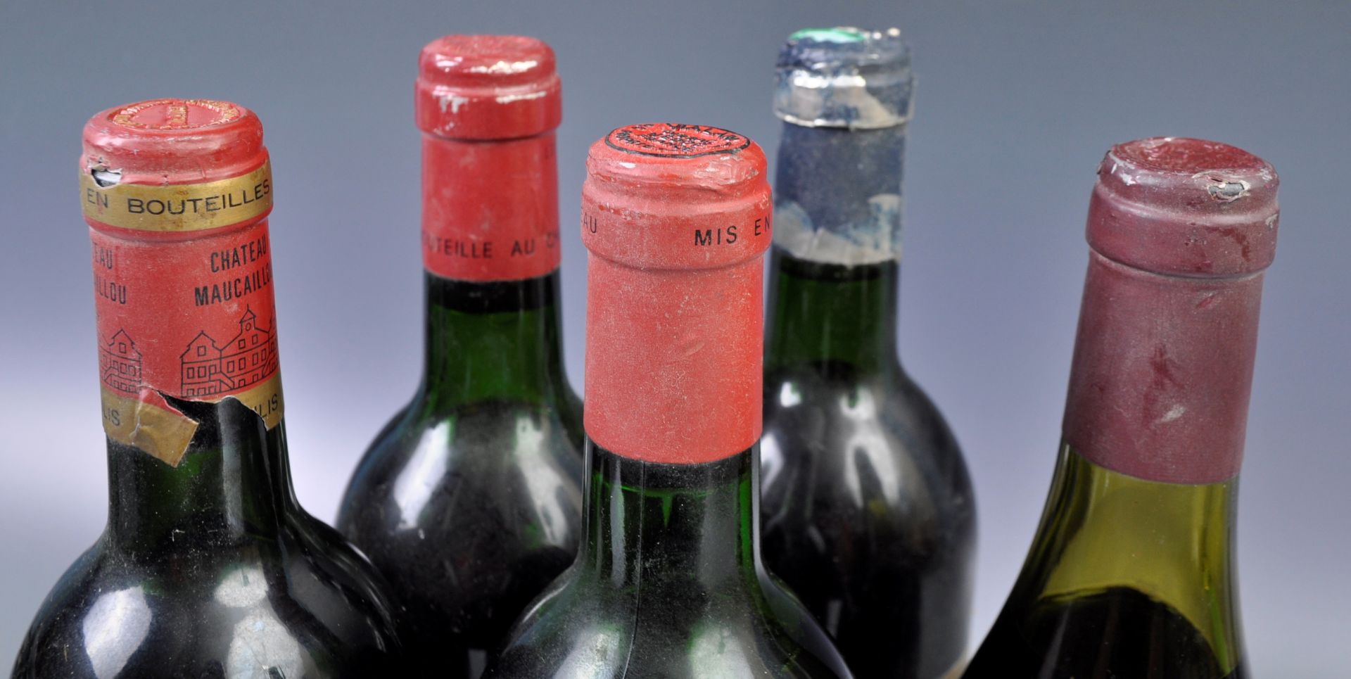 GOOD MIXED GROUP OF VINTAGE FRENCH RED WINE - Bild 4 aus 4