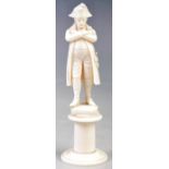 19TH CENTURY FRENCH ANTIQYE DIEPPE IVORY NAPOLEON FIGURE