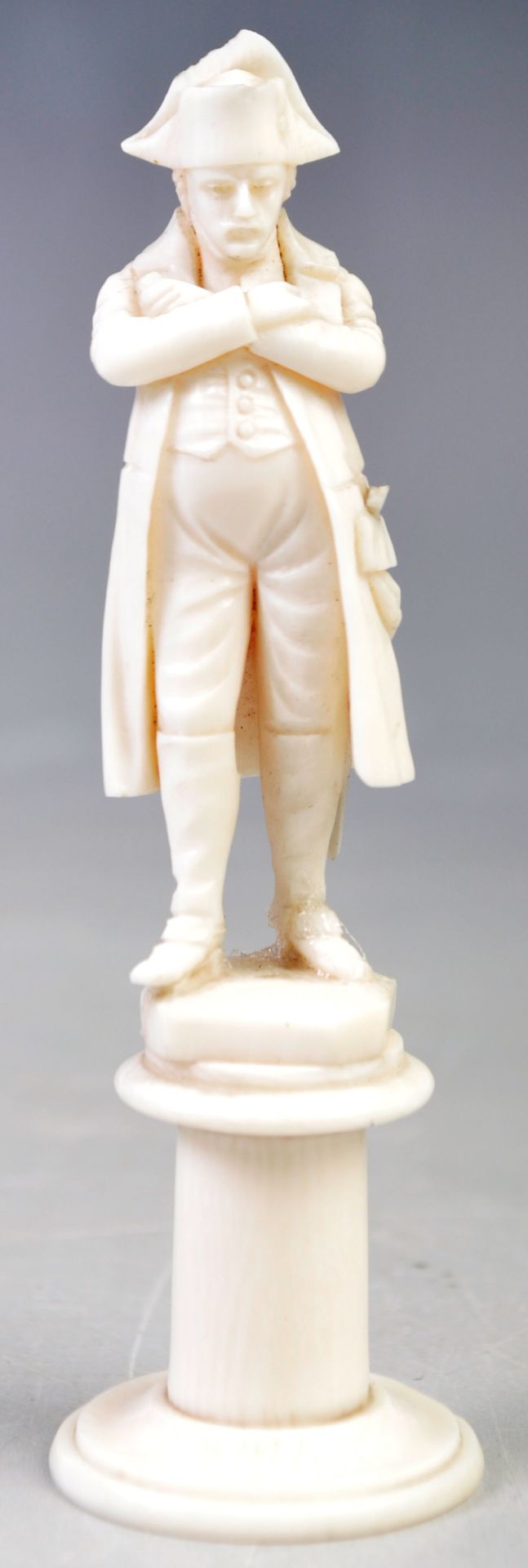 19TH CENTURY FRENCH ANTIQYE DIEPPE IVORY NAPOLEON FIGURE