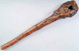 19TH CENTURY ANTIQUE FIJIAN WAR CLUB / THROWING CLUB