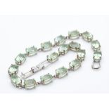 9ct Gold & Brazilian Amblygonite Bracelet