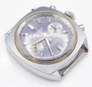 Mid Century Regency 17 Jewels Incabloc Chronograph Watch