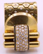 18CT YELLOW GOLD VAN CLEEF & ARPELS CLIP