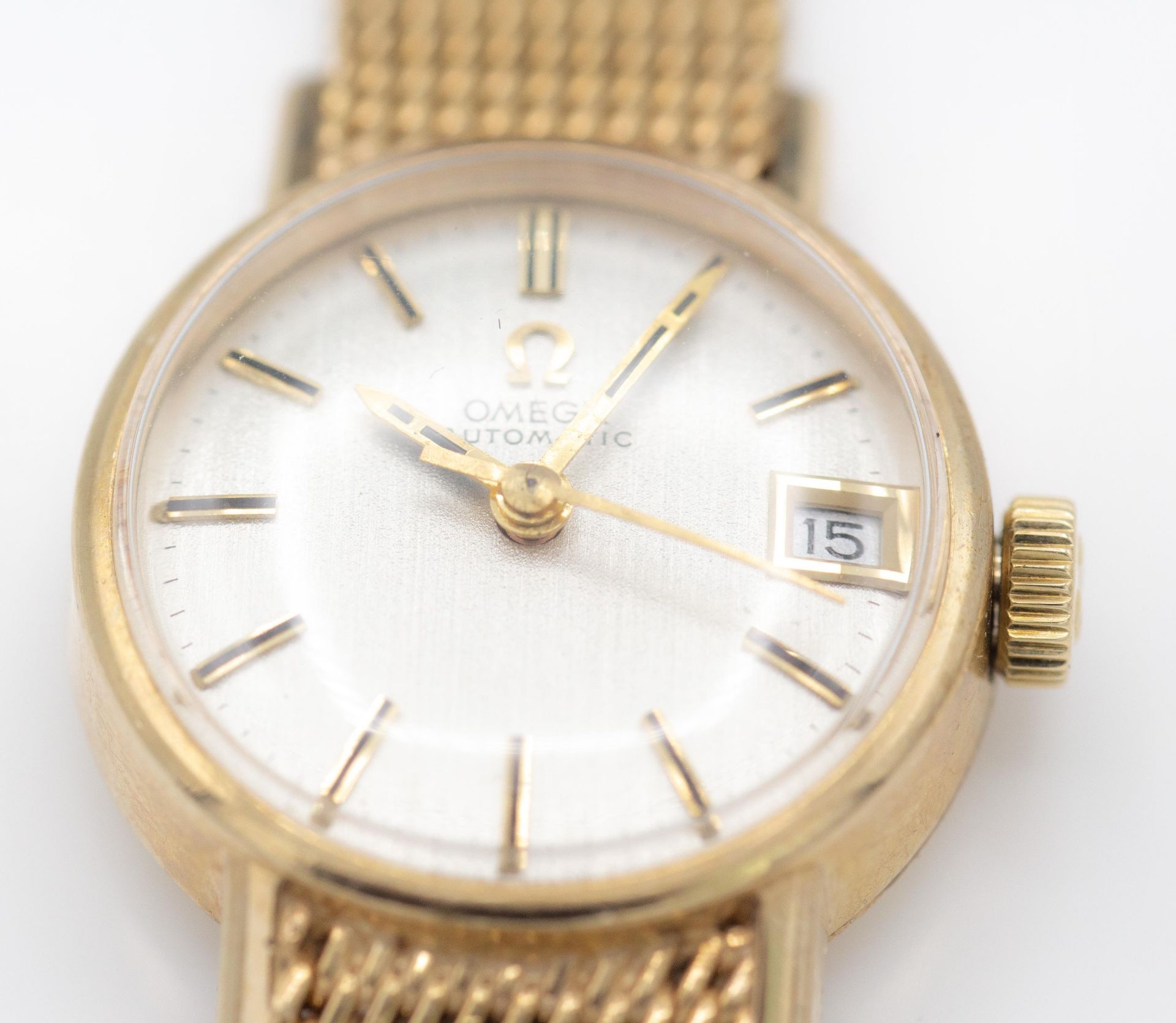 9ct Gold Hallmarked Omega Ladies Wrist Watch - Bild 2 aus 6