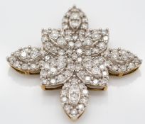 A 9ct Gold & Diamond Necklace Pendant