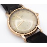 Rolex 10k 0.417 Gold Gentlemans 1950s Wrist Watch