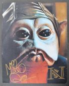 STAR WARS - MIKE QUINN - NIEN NUNB - RARE SIGNED P