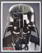 DAVE PROWSE - STAR WARS - DARTH VADER SIGNED 8X10"