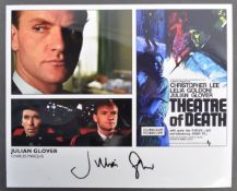 THEATRE OF DEATH - HORROR - JULIAN GLOVER SIGNED P