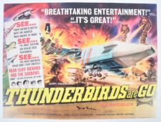 THUNDERBIRDS ARE GO - BEAUTIFUL AUTOGRAPHED 16X20"