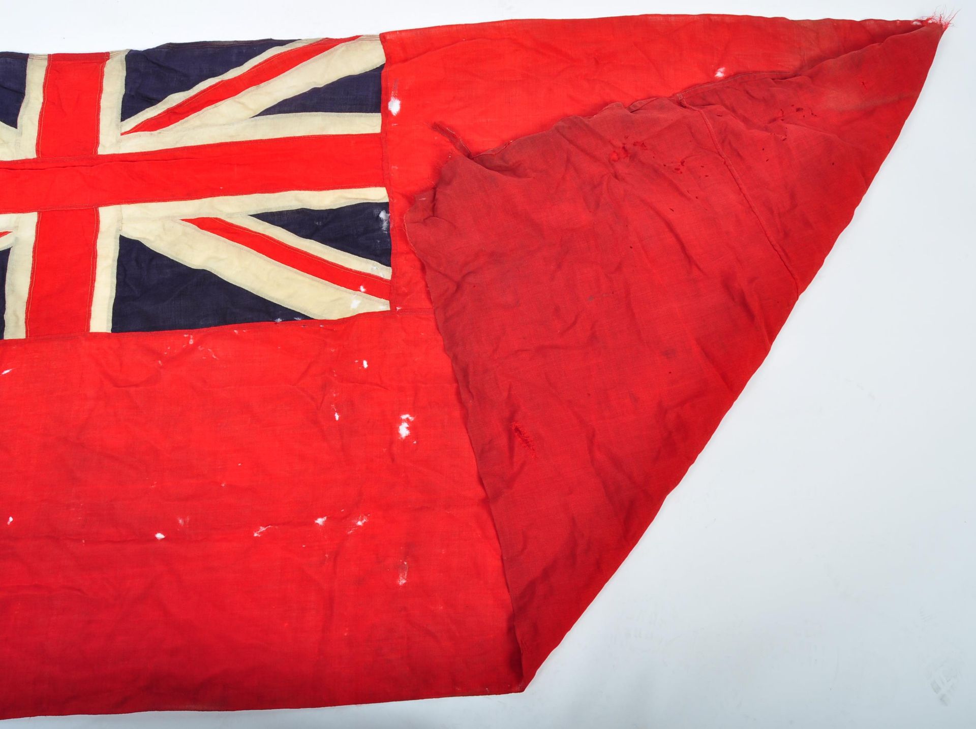 WWI FIRST WORLD WAR INTEREST FLAG SS MOORLANDS CARGO SHIP - Image 5 of 5