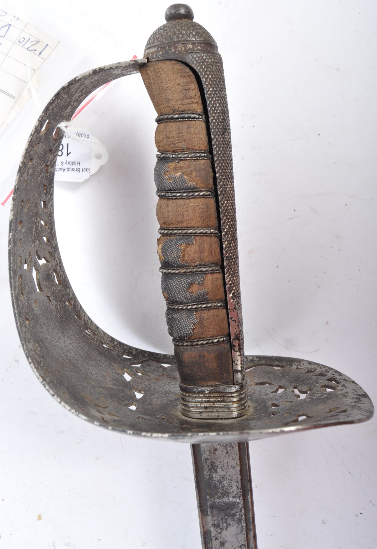 UNUSUAL 19TH CENTURY SCOTTISH OFFICERS SWORD WITH TOLEDO BLADE - Image 4 of 8