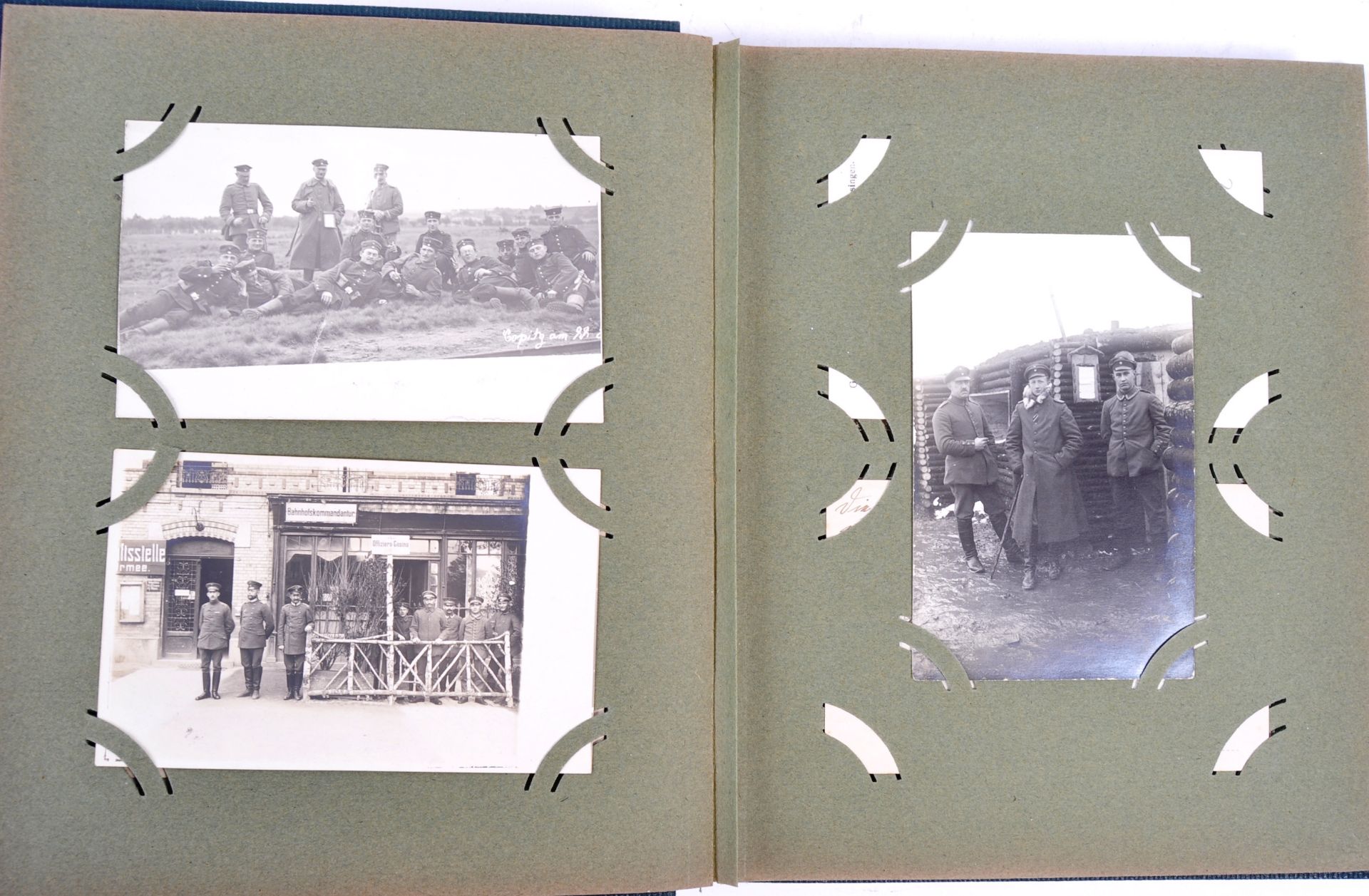 WWI FIRST WORLD WAR REAL PHOTOGRAPH POSTCARD / PHOTO ALBUM - Image 2 of 11