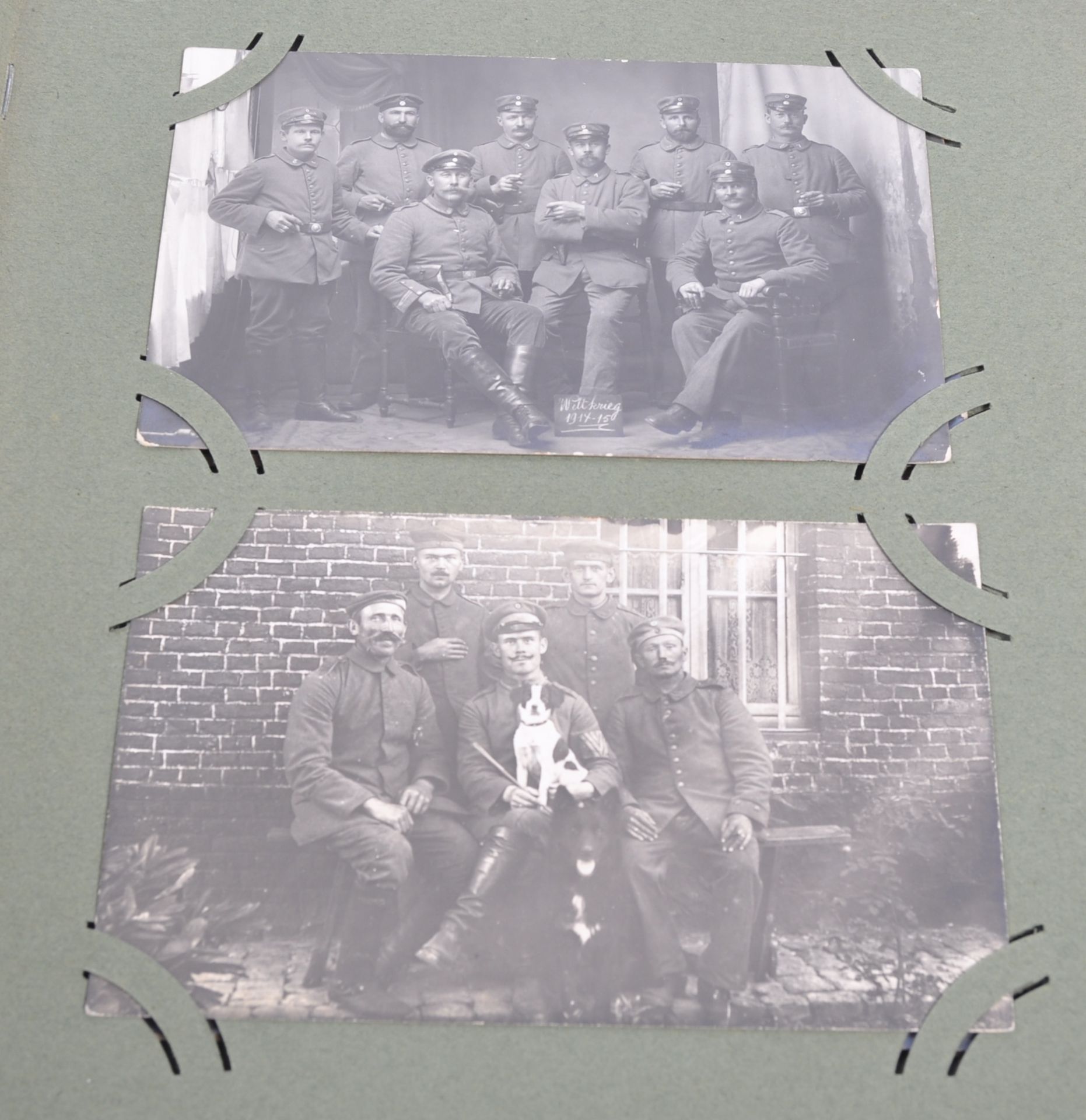 WWI FIRST WORLD WAR REAL PHOTOGRAPH POSTCARD / PHOTO ALBUM - Image 8 of 11