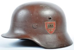 ORIGINAL WWII SECOND WORLD WAR GERMAN SA HELMET