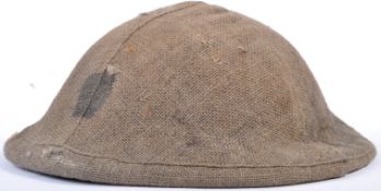 UNUSUAL WWII SECOND WORLD WAR RAF BRODIE HELMET & COVER