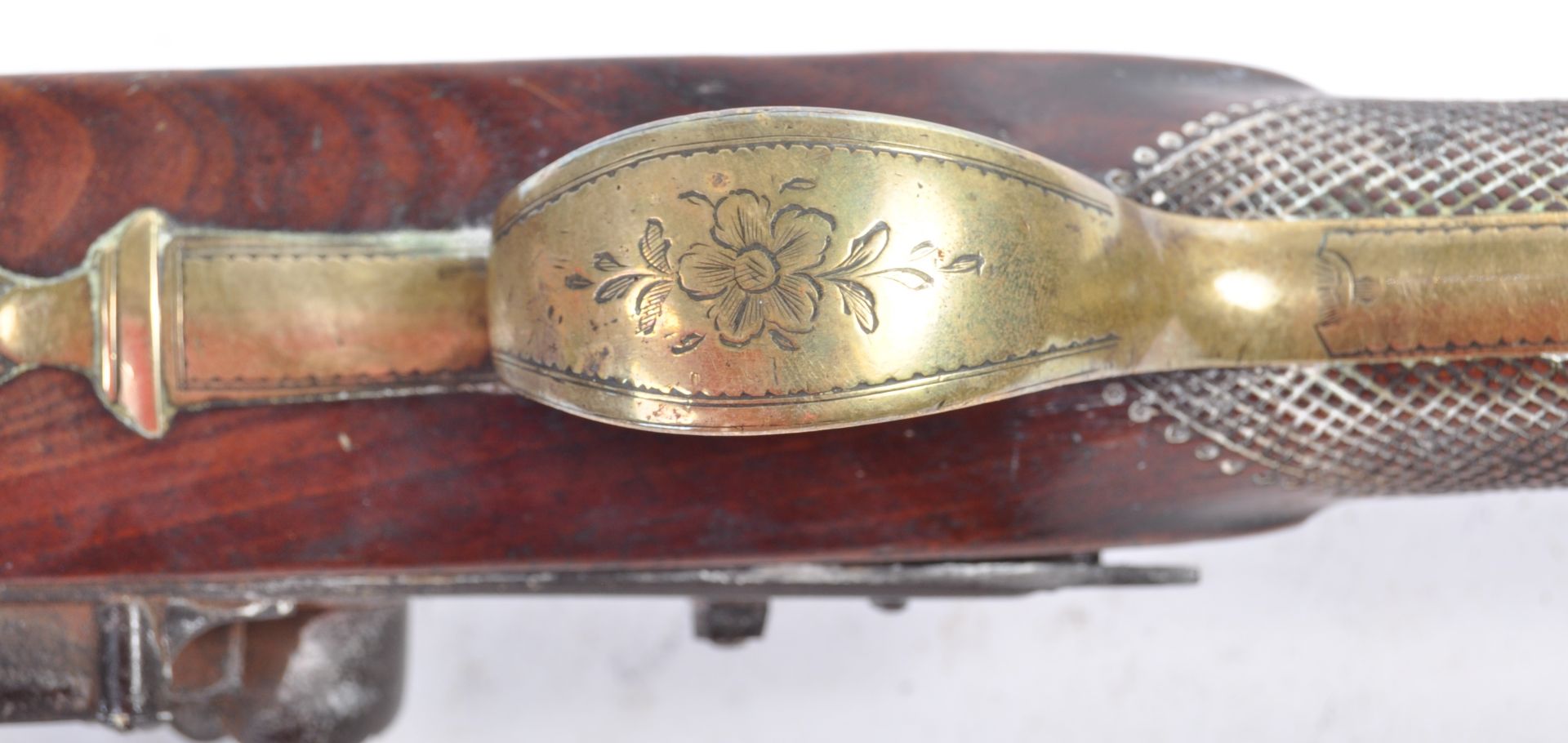 RARE 18TH CENTURY FLINTLOCK BLUNDERBUSS BY SANDERS OF LONDON - Image 7 of 8