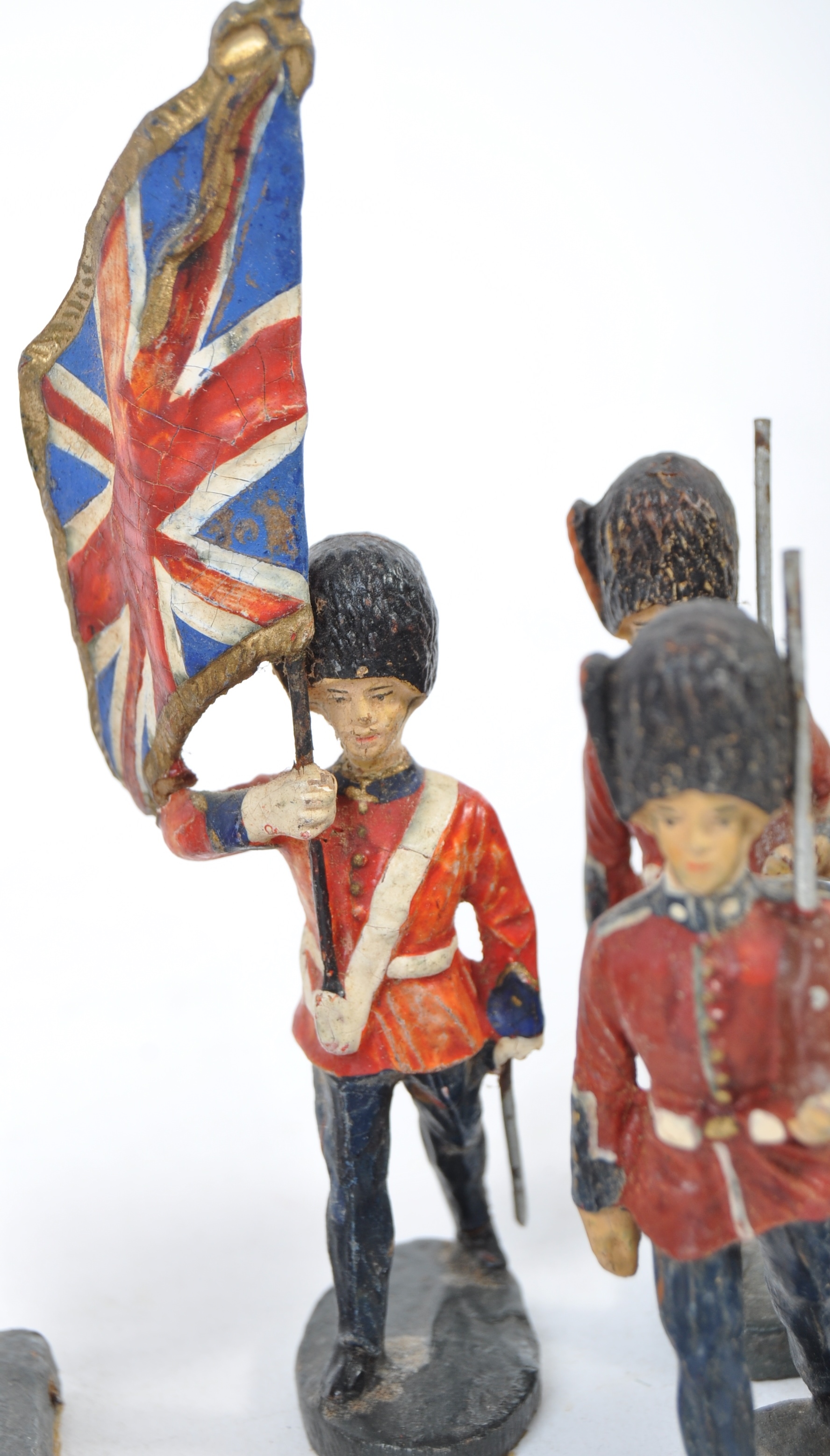 COLLECTION OF ELASTOLIN GERMAN MADE TOY MODEL SOLDIERS - Image 3 of 5