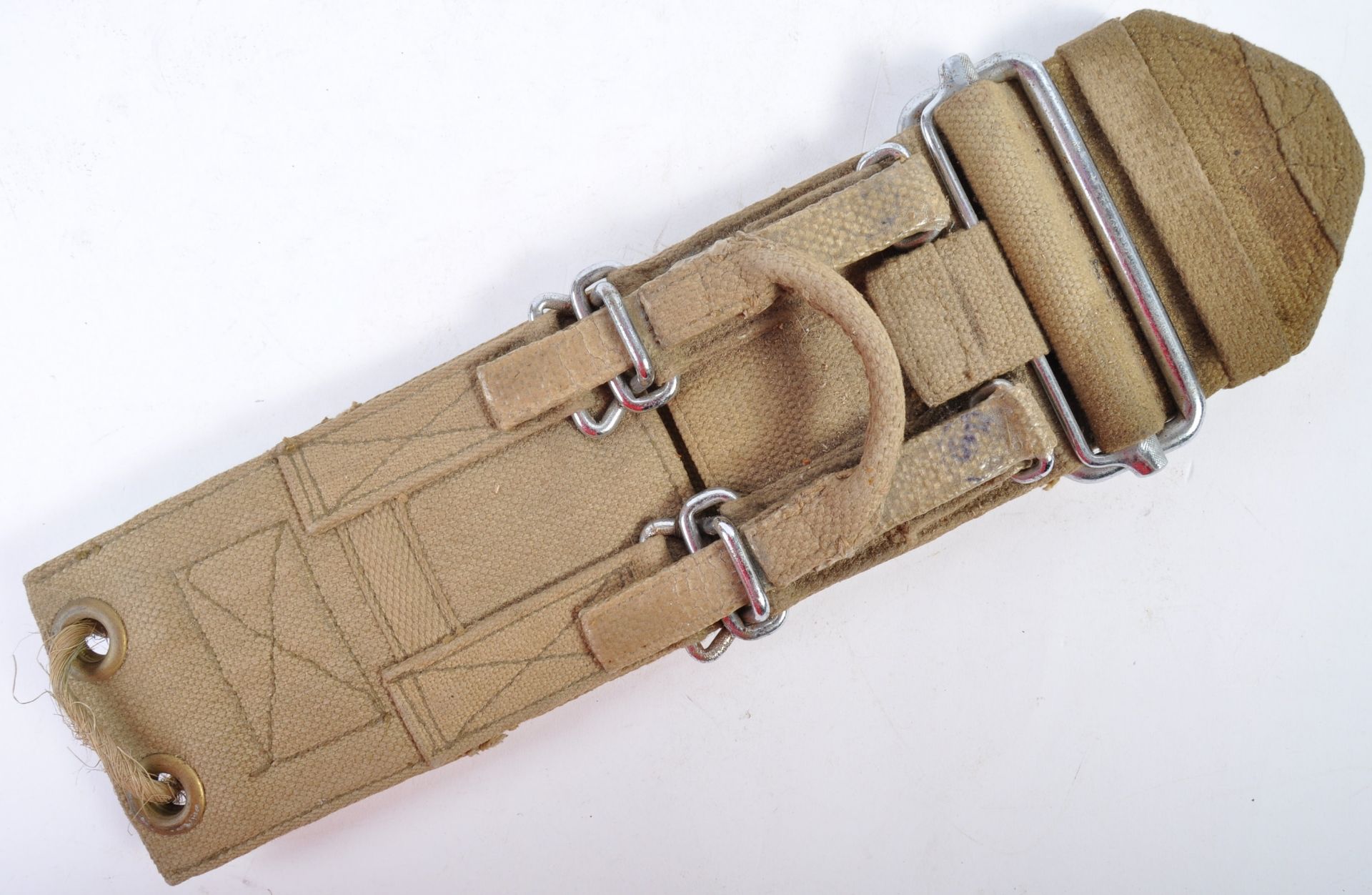 ORIGINAL WWII AIR GUNNER LANCASTER QUICK-RELEASE BELT / STRAP