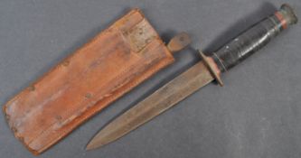 WWII SECOND WORLD WAR COMBAT KNIFE BY TAYLOR OF SHEFFIELD
