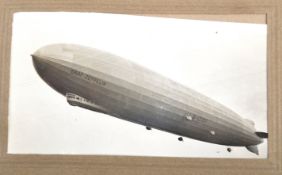 ORIGINAL 1930S PHOTO ALBUM SHOWING ZEPPELIN LZ 127