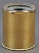 RARE INERT BRASS CARTRIDGE CASE FOR AN AIRCRAFT EJECTION SEAT