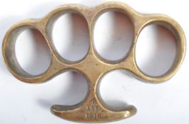 WWI FIRST WORLD WAR KNUCKLE DUSTER / BRASS KNUCKLES