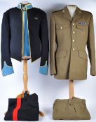 COLLECTION OF X2 BRITISH ARMY AIR CORPS OFFICERS UNIFORM