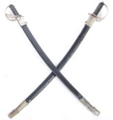 PAIR OF EARLY 20TH CENTURY INDIAN CAVALRY SWORDS