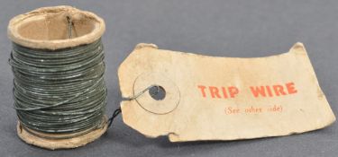 ARTHUR MUGGERIDGE WWII ESCAPE & EVADE COLLECTION - TRIP WIRE