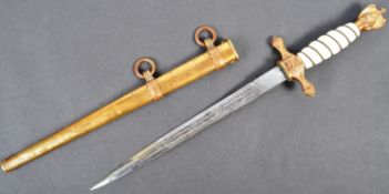 ORIGINAL WWII GERMAN NAZI KRIEGSMARINE DRESS DAGGER