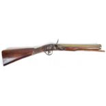 RARE 18TH CENTURY FLINTLOCK BLUNDERBUSS BY SANDERS OF LONDON