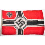 WWII SECOND WORLD WAR RELATED KRIEGSMARINE NAVY FLAG