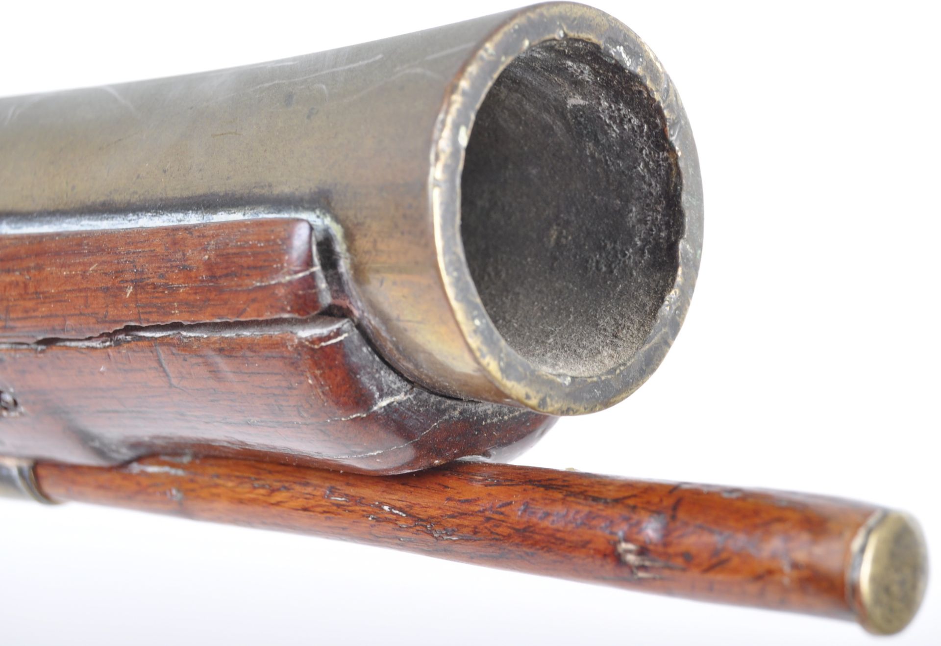 RARE 18TH CENTURY FLINTLOCK BLUNDERBUSS BY SANDERS OF LONDON - Image 8 of 8