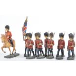 COLLECTION OF ELASTOLIN GERMAN MADE TOY MODEL SOLDIERS