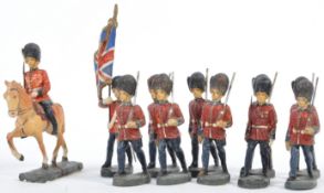 COLLECTION OF ELASTOLIN GERMAN MADE TOY MODEL SOLDIERS