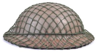 WWII SECOND WORLD WAR 1940 STEEL BRODIE HELMET